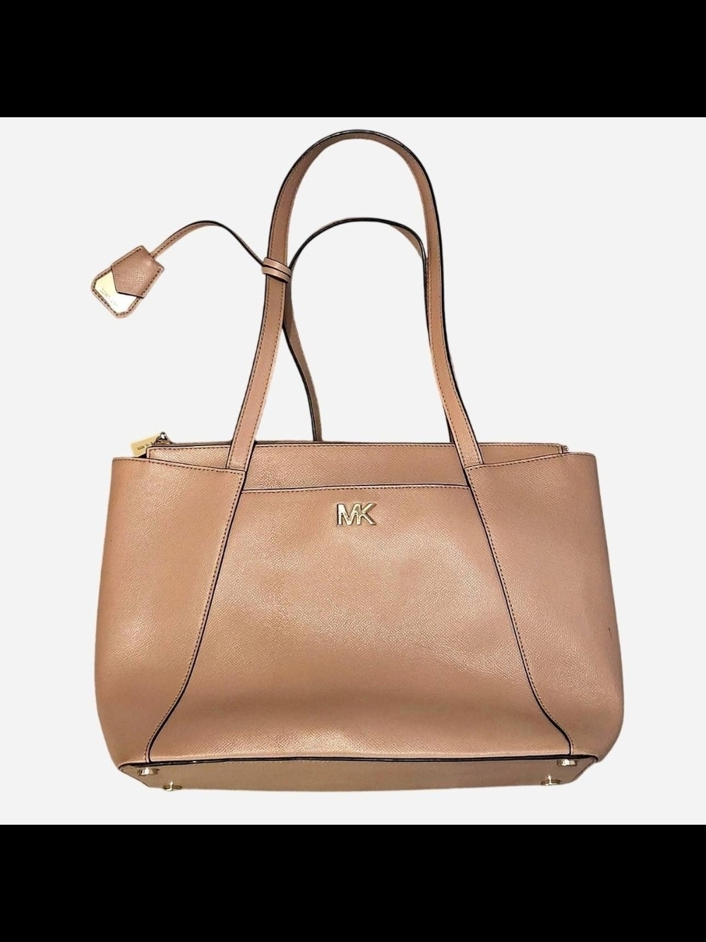 Michael Kors Tan Leather Tote Bag